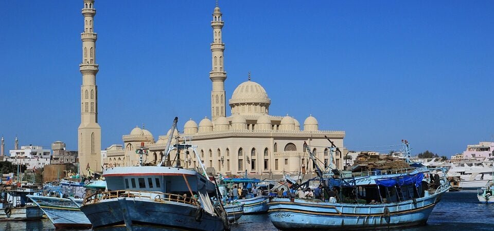 Hurghada port mosque x