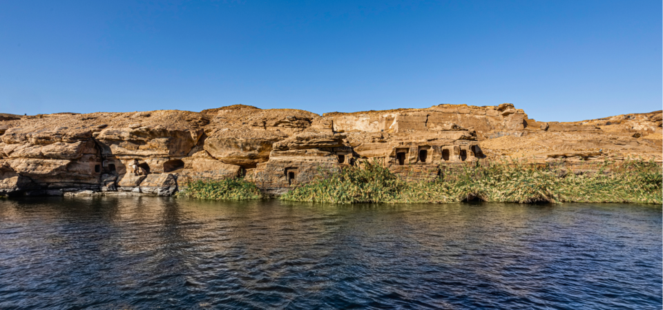 Gebel Silsileh, Kalabsha view from the nile