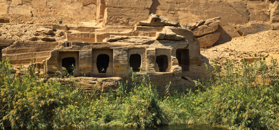 Gebel Silsileh, Kalabsha view from the nile