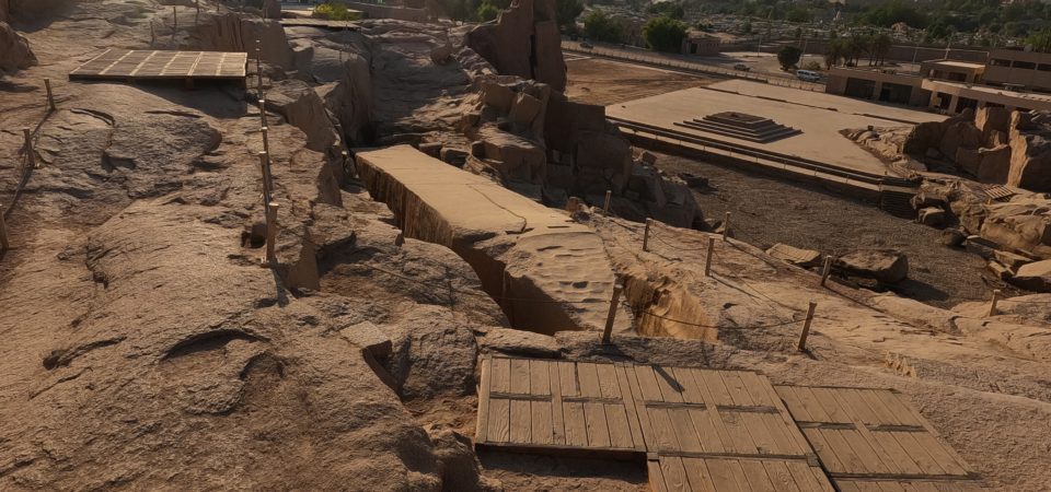 The Unfinished Oblisek, Aswan