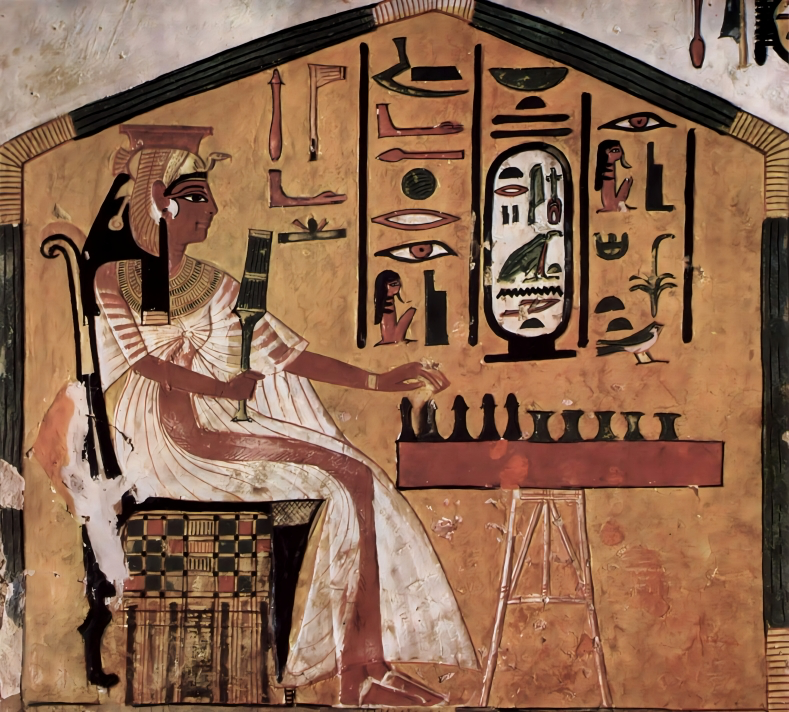 Queen Nefertari tomb wall