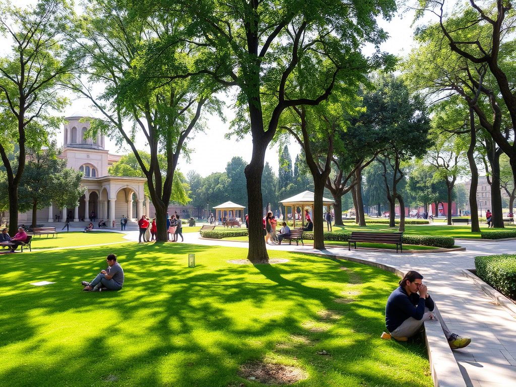 Relax in Al-Azhar Park
