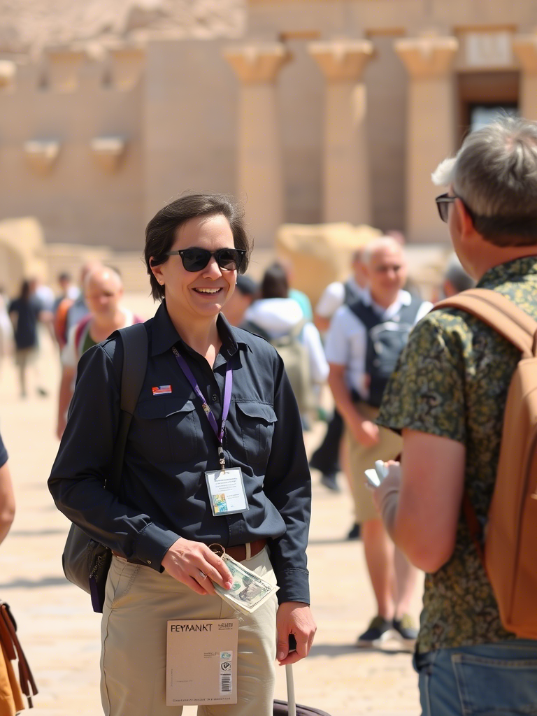 how much to tip a tour guide in Egypt 
