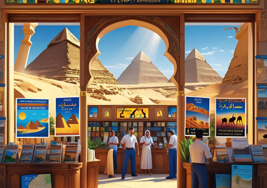 Agence de Voyages en Égypte