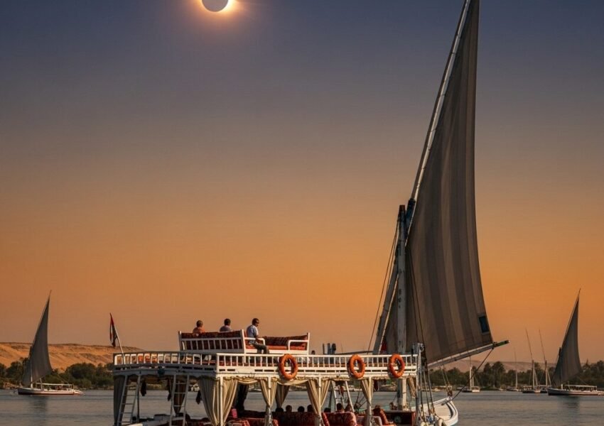 Solar Eclipse & Dahabiya Nile Cruise Schedule