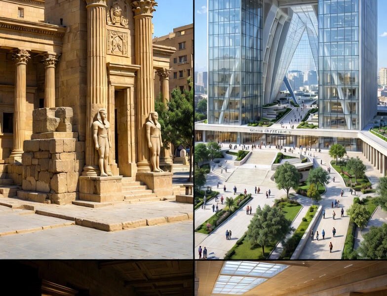 Difference Between the Egyptian Museum and the Grand Egyptian Museum