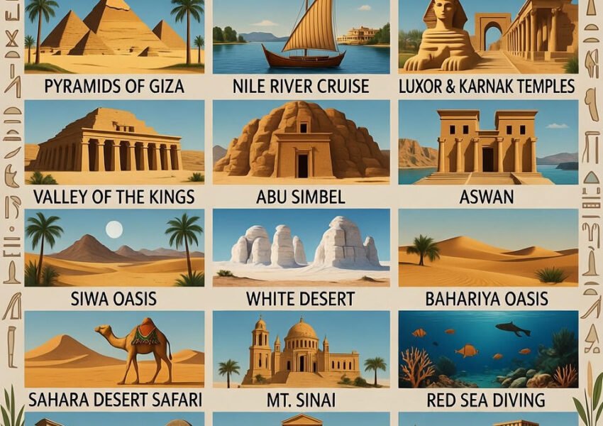 Trips to egypt all inclusive from usa