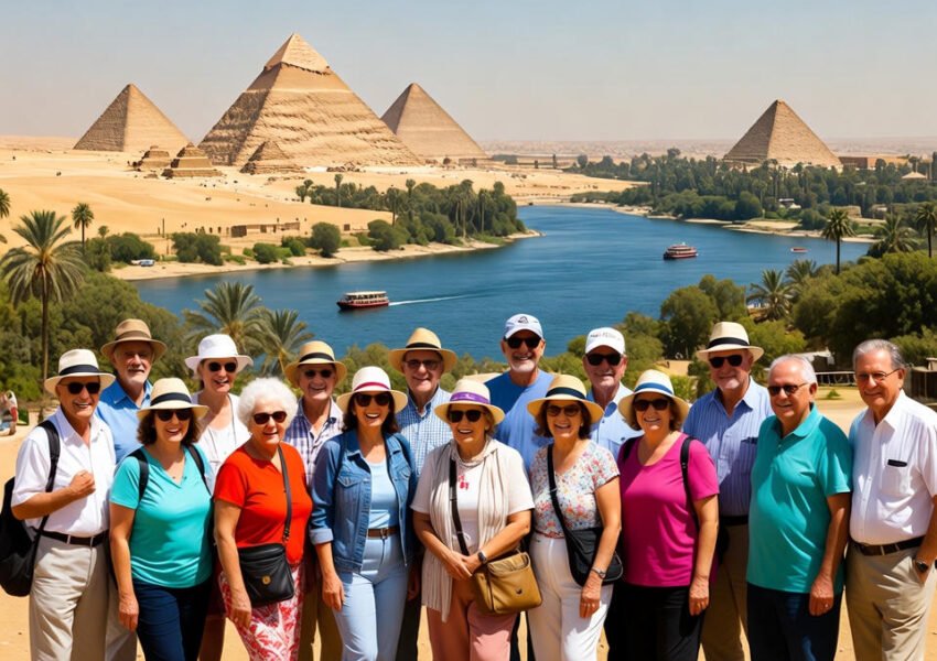 Cairo & Nile Cruise Tour for Senior