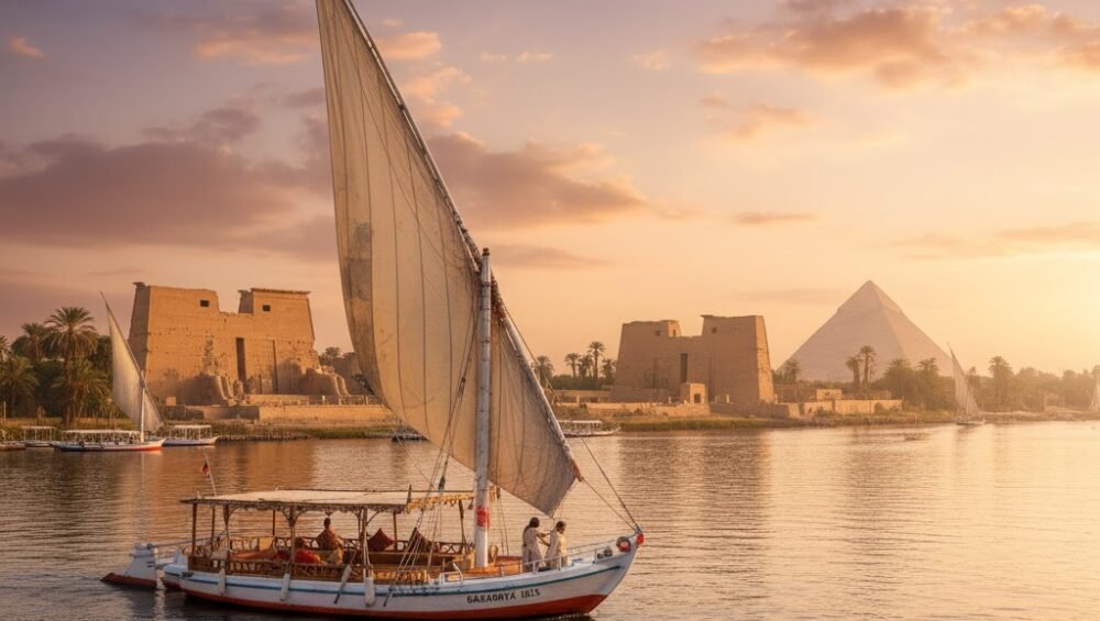 Dahabiya Nile Sailing in Egypt