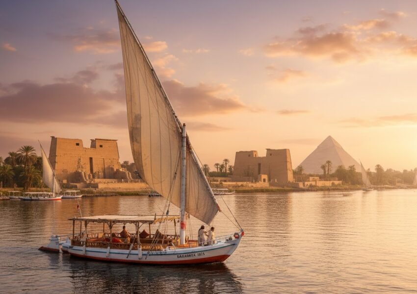 Dahabiya Nile Sailing in Egypt
