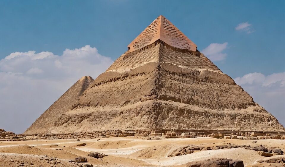 Where are the three great pyramids