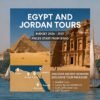 Egypt and Jordan Tours Budget 2026–2027