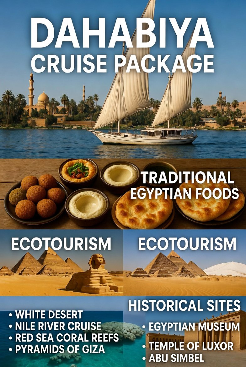 What Is Included in a Dahabiya Cruise Package?