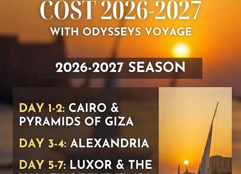 Best All Inclusive Dahabiya Cruise Cost 2026-2027 with Odysseys Voyage