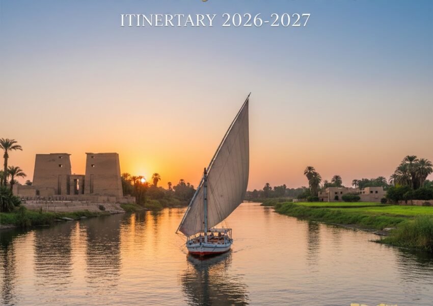 Dahabiya Nile Cruise Itinerary 2026-2027