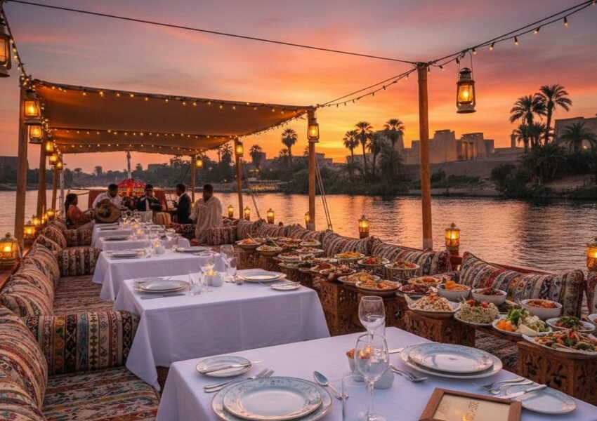 Dahabiya Nile Cruise Dinner 2026-2027