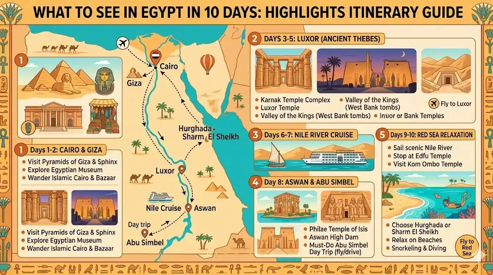 What to See in Egypt in 10 Days