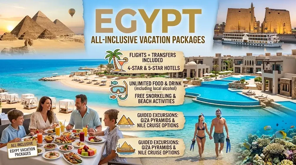 Egypt vacation packages all inclusive