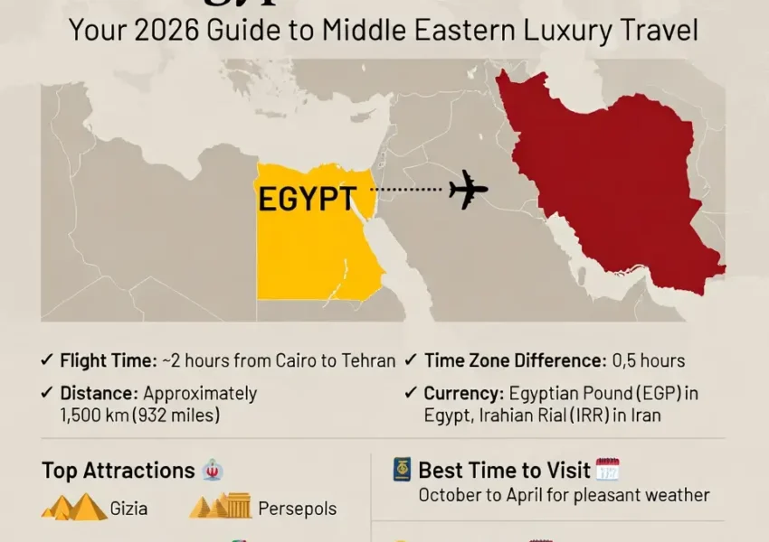 Is Egypt Close to Iran? Your 2026 Guide to Middle Eastern Luxury Travel