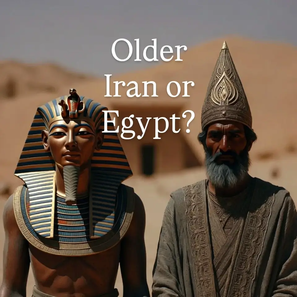 What is Older Iran or Egypt