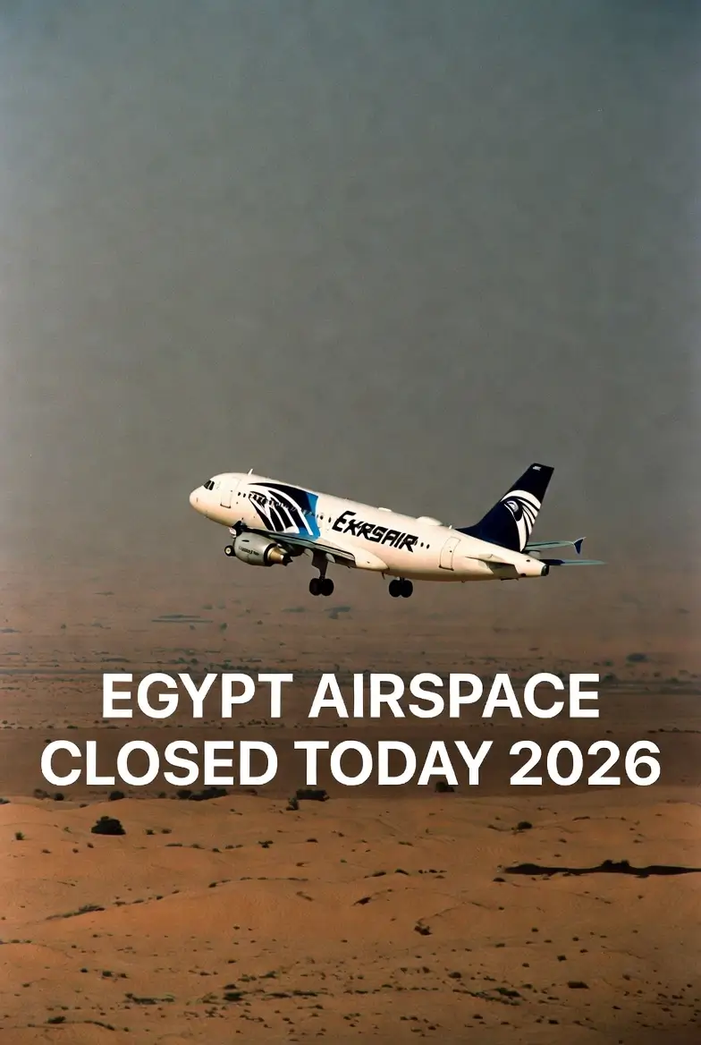 Egypt Airspace Closed Today 2026