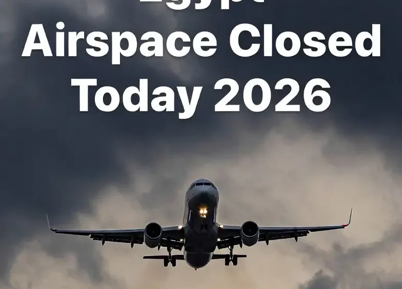 Egypt Airspace Closed Today 2026