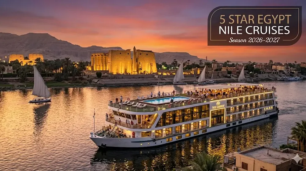 5 Star Egypt Nile Cruises 2026-2027