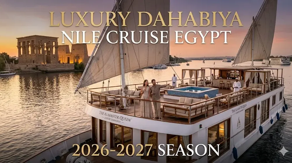 Luxury Dahabiya Nile Cruise Egypt 2026-2027