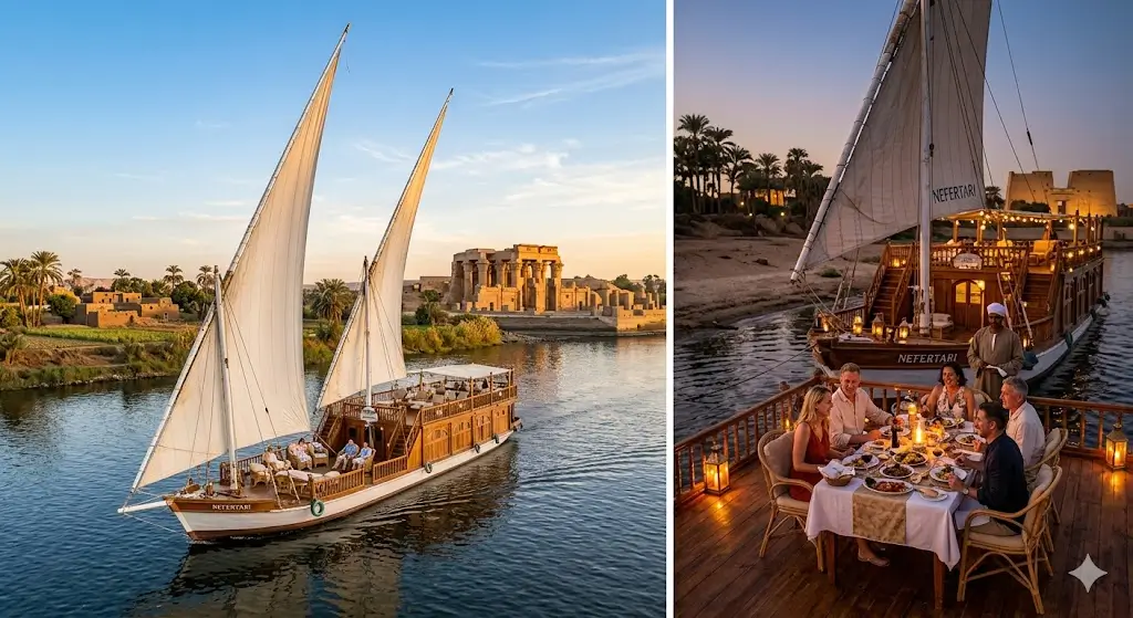 5 Days Dahabiya Cruise Egypt 2026-2027 | Luxury Nile Sailing