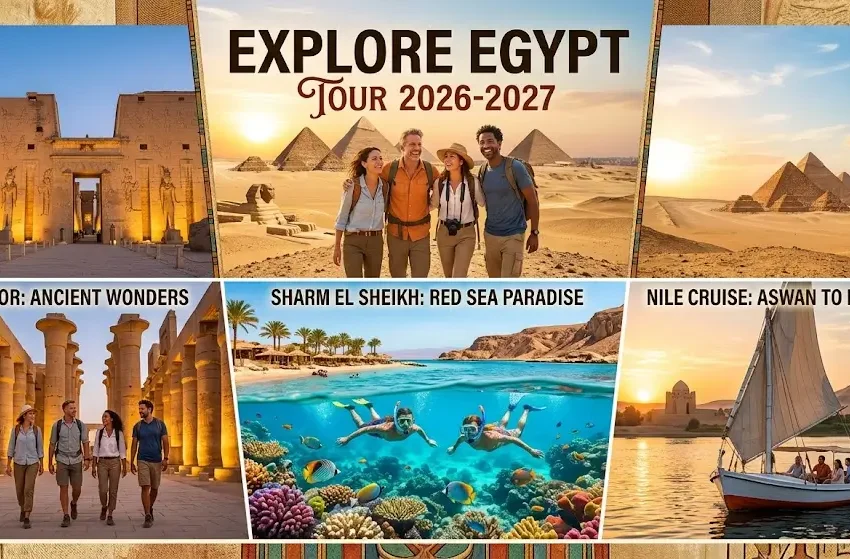 Egypt tour including Sharm El Sheikh 2026-2027