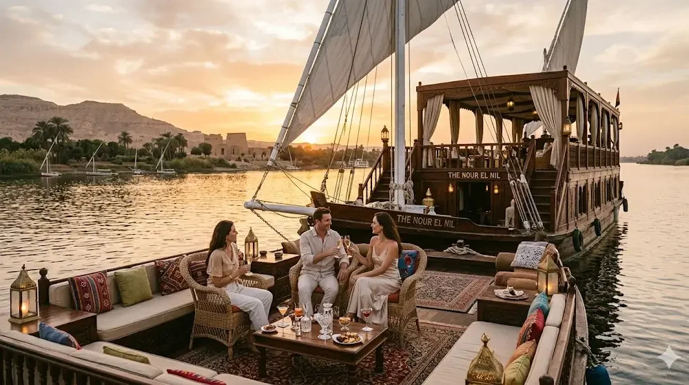 Exclusive Dahabiya Experience 2026: Luxury Nile Cruises Egypt