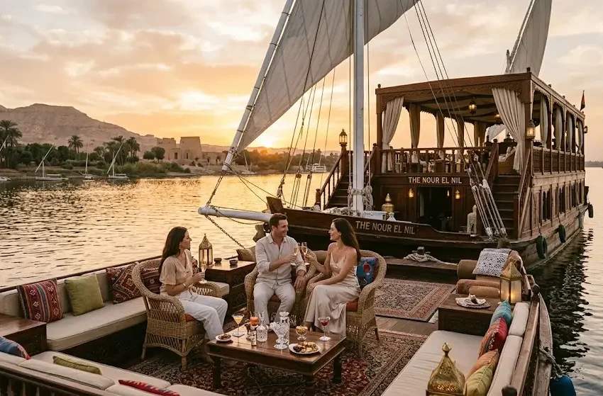Exclusive Dahabiya Experience 2026: Luxury Nile Cruises Egypt