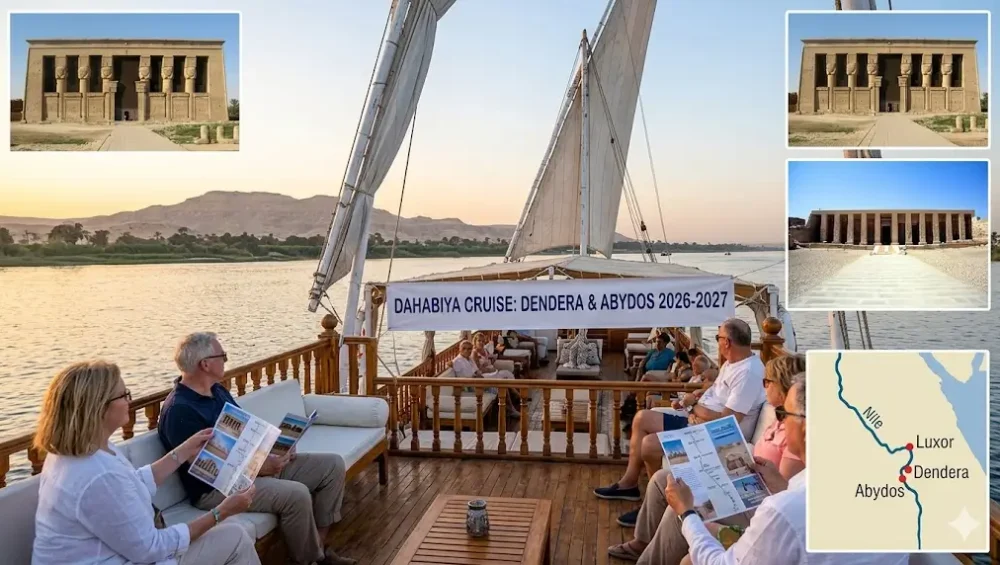 Dahabiya Cruise with Dendera and Abydos 2026-2027