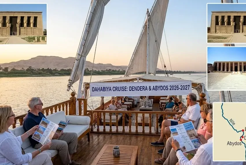 Dahabiya Cruise with Dendera and Abydos 2026-2027