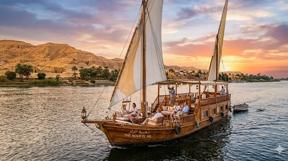 Short Dahabiya Nile Cruise 2026-2027