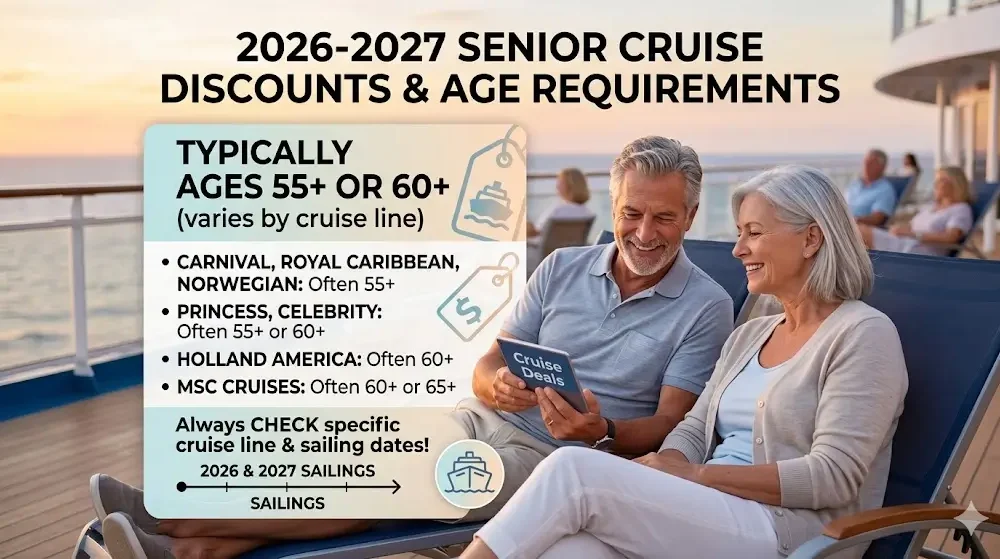 What Age Is Senior Discount on Cruises 2026-2027?