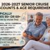 What Age Is Senior Discount on Cruises 2026-2027?