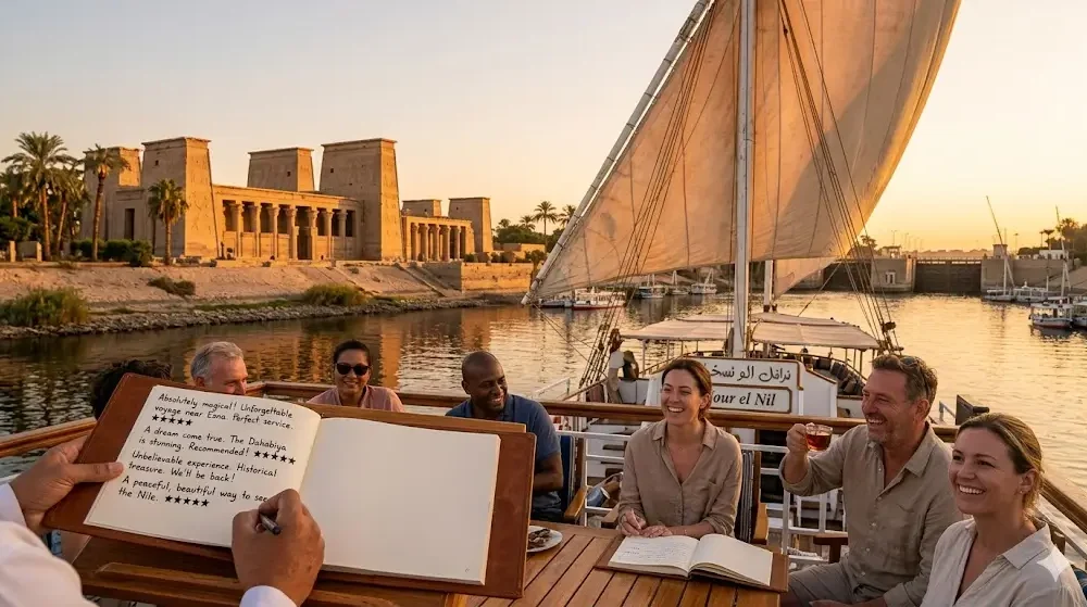 Dahabiya Nile cruise Esna reviews
