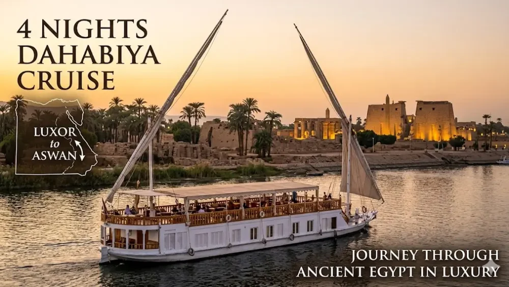 4 Nights Dahabiya Cruise Luxor to Aswan