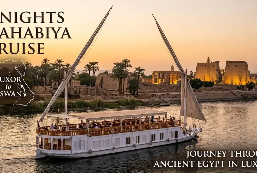 4 Nights Dahabiya Cruise Luxor to Aswan