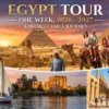 Guide to Your Egypt Tour One Week 2026-2027