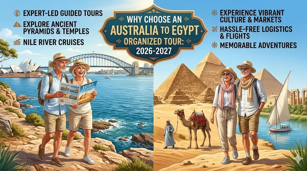 Why Choose an Australia to Egypt Tour 2026-2027?