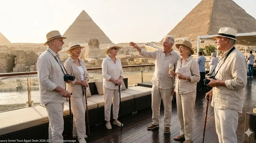 Luxury Senior Tours Egypt Deals 2026-2027