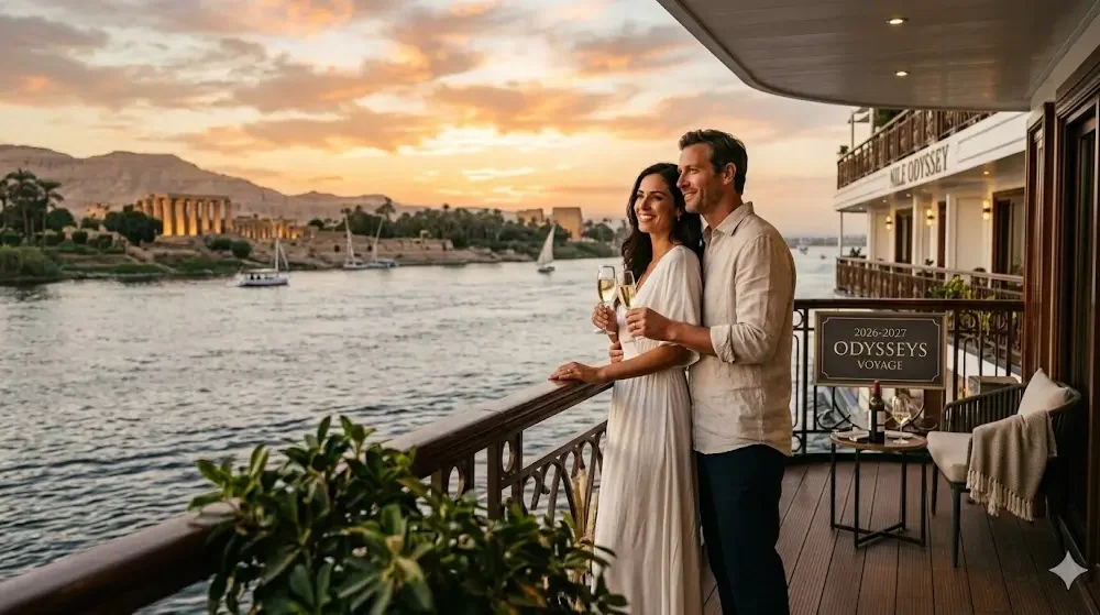 Romantic Luxury Nile Cruise 2026-2027