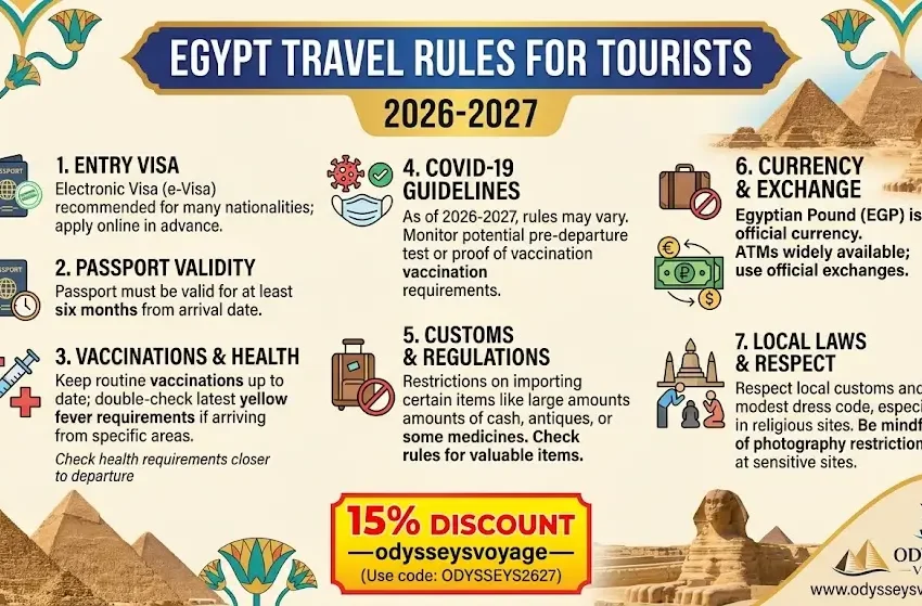 What Are the Rules in Egypt for Tourists 2026-2027?