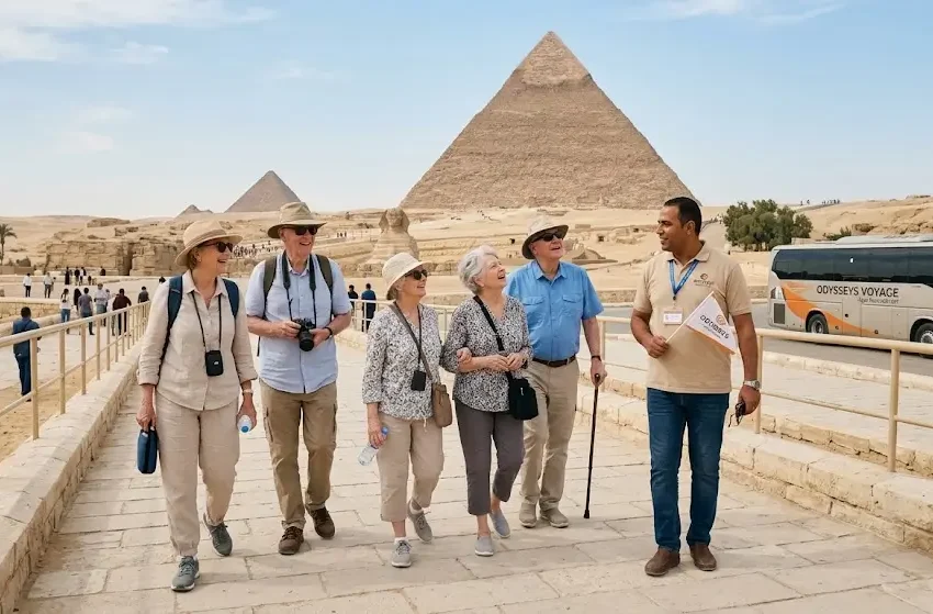 Egypt tours with slow pace itinerary seniors