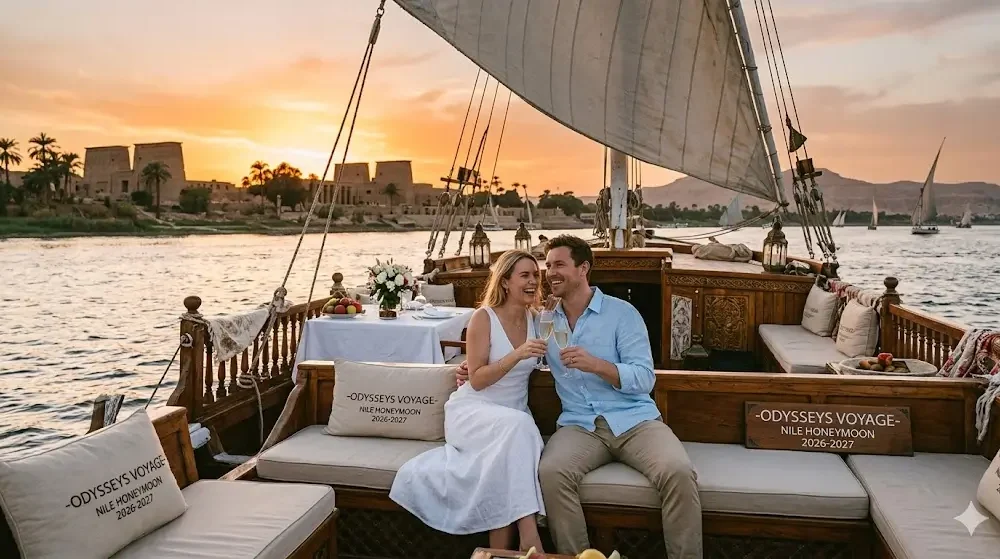 Private Luxury Nile Cruise Honeymoon 2026-2027   - create image - 2026-2027