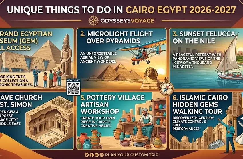 unique things to do in Cairo Egypt 2026-2027 -odysseysvoyage