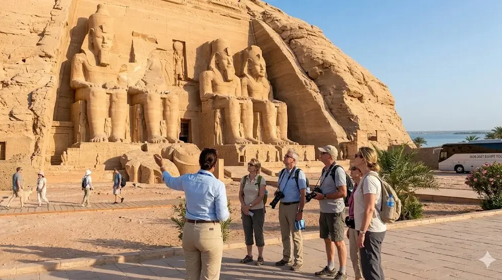 Trip to Abu Simbel by coach 2026-2027