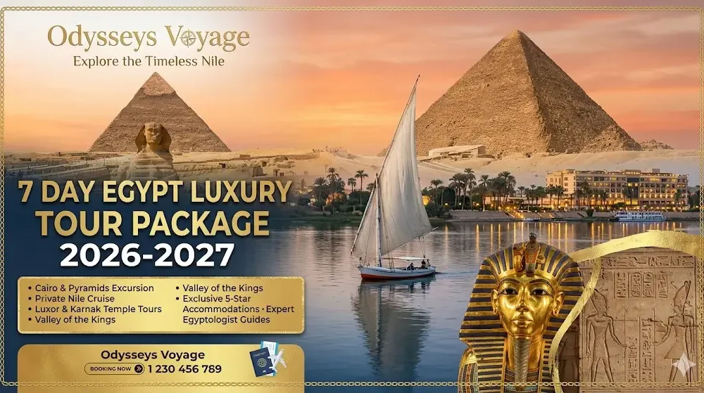 7 Day Egypt Luxury Tour Package 2026-2027